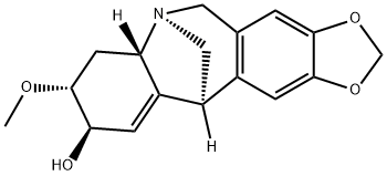 (2β,3α)-3-O-メチルパンクラシン 化学構造式