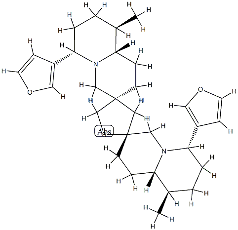 ネオチオビヌファリジン 化学構造式
