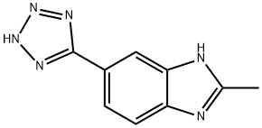 1H-Benzimidazole,2-methyl-5-(1H-tetrazol-5-yl)-(9CI) Structure