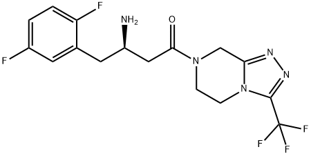 西格列汀杂质06, 486460-31-5, 结构式