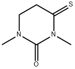 Hydrouracil,  1,3-dimethyl-4-thio-  (7CI,8CI) Structure