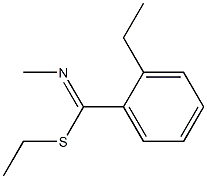 489470-45-3 Benzenecarboximidothioic acid, 2-ethyl-N-methyl-, ethyl ester, [C(E)]- (9CI)