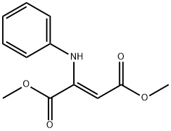 dimethyl 2-(phenylamino)maleate Struktur