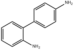 2,4'-ジアミノビフェニル 化学構造式