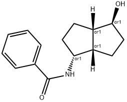 496019-35-3 Benzamide, N-[(1R,3aS,4S,6aS)-octahydro-4-hydroxy-1-pentalenyl]-, rel- (9CI)