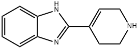 1H-Benzimidazole,2-(1,2,3,6-tetrahydro-4-pyridinyl)-(9CI) Struktur