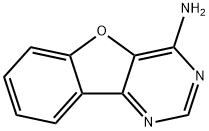 4 - AMinobenzofuro<3,2 - d>pyriMidine Struktur