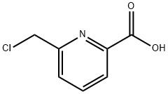 6-(chloromethyl)pyridine-2-carboxylic acid Struktur