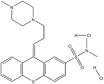 CIS-THIOTHIXENE HYDROCHLORIDE Struktur