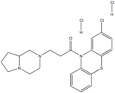 アザクロルジン塩酸塩 化学構造式