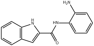 1H-Indole-2-carboxamide,N-(2-aminophenyl)-(9CI) Structure