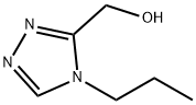 (4-丙基-4H-1,2,4-三唑-3-基)甲醇,497855-00-2,结构式