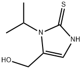 2H-Imidazole-2-thione,1,3-dihydro-5-(hydroxymethyl)-1-(1-methylethyl)-(9CI),497855-90-0,结构式