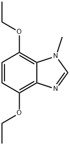 1H-Benzimidazole,4,7-diethoxy-1-methyl-(9CI) Structure