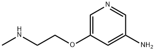 3-Pyridinamine,5-[2-(methylamino)ethoxy]-(9CI),497949-09-4,结构式