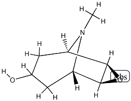 (1α,2β,4β,5α)-9-Methyl-3-oxa-9-azatricyclo[3.3.1.02,4]nonan-7α-ol