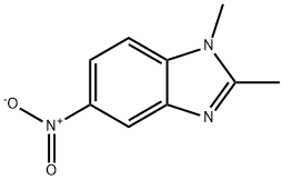 1H-Benzimidazole,1,2-dimethyl-5-nitro-(9CI) Struktur