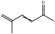 3,5-Hexadien-2-one, 5-methyl- (6CI,7CI,9CI) 结构式