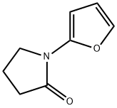 2-Pyrrolidinone,1-(2-furanyl)-(9CI) Struktur