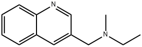 3-Quinolinemethanamine,N-ethyl-N-methyl-(9CI) Structure