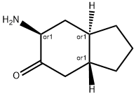 5H-Inden-5-one, 6-aminooctahydro-, (3aR,6S,7aR)-rel- (9CI) Struktur