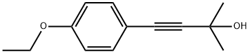 3-Butyn-2-ol,4-(4-ethoxyphenyl)-2-methyl-(9CI) Struktur