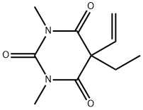 2,4,6(1H,3H,5H)-Pyrimidinetrione,5-ethenyl-5-ethyl-1,3-dimethyl-(9CI)|