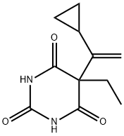 2,4,6(1H,3H,5H)-Pyrimidinetrione,5-(1-cyclopropylethenyl)-5-ethyl-(9CI)|
