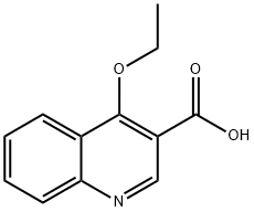 3-Quinolinecarboxylicacid,4-ethoxy-(9CI) 化学構造式
