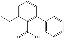 [1,1-Biphenyl]-2-carboxylicacid,3-ethyl-(9CI) 结构式