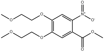 METHYL ESTER, 4,5-BIS(2-METHOXYETHOXY)-2-NITROBENZOIC ACID