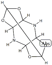 5,2,6-(Epoxymethenoxy)-1,3-dioxolo[4,5-b]pyrazine,hexahydro-(9CI) Struktur