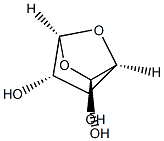beta-D-Lyxofuranose, 1,5-anhydro-5-C-hydroxy-, (5S)- (9CI) Struktur
