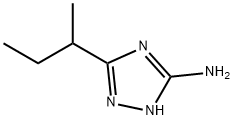 1H-1,2,4-Triazol-3-amine,5-(1-methylpropyl)-(9CI) Struktur