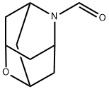 2-オキサ-6-アザトリシクロ[3.3.1.13,7]デカン-6-カルボアルデヒド 化学構造式