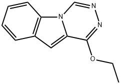 [1,2,4]Triazino[4,5-a]indole,1-ethoxy-(9CI) Struktur