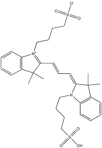 indomonocarbocyanine,50354-01-3,结构式