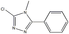 3-CHLORO-4-METHYL-5-PHENYL-4H-1,2,4-TRIAZOLE Structure