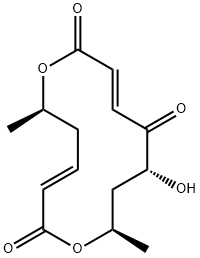 (-)-Grahamimycin A Struktur