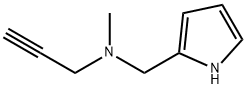 1H-Pyrrole-2-methanamine,N-methyl-N-2-propynyl-(9CI) 结构式
