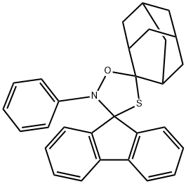 2'-Phenyldispiro[9H-fluorene-9,3'-[1,4,2]oxathiazolidine-5',2''-tricyclo[3.3.1.13,7]decane]|