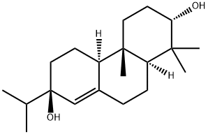 (5β,9β,10α,13R)-Abiet-8(14)-ene-3β,13-diol 结构式