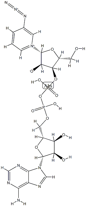 3-azidopyridine-adenine dinucleotide 结构式