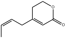 2H-Pyran-2-one, 4-(2Z)-2-butenyl-5,6-dihydro- (9CI)|