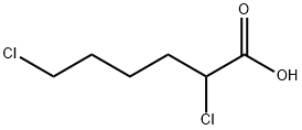 2,6-dichlorocapronic acid Struktur