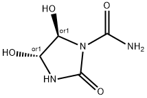 1-Imidazolidinecarboxamide,4,5-dihydroxy-2-oxo-,(4R,5R)-rel-(9CI)|