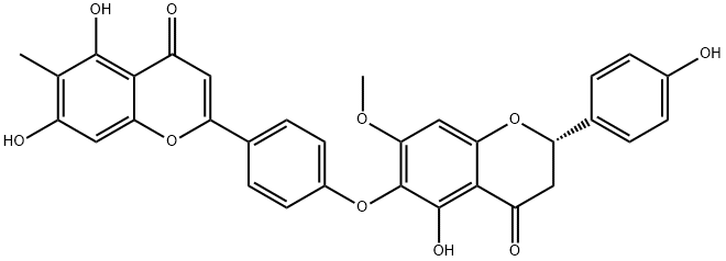 TAIWANHOMOFLAVONE B,509077-91-2,结构式