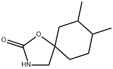 1-Oxa-3-azaspiro[4.5]decan-2-one,7,8-dimethyl-(7CI,8CI) Struktur