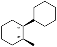 rel-1α*-シクロヘキシル-2α*-メチルシクロヘキサン 化学構造式