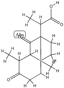 山道酸 结构式